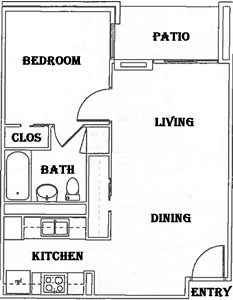 One Bedroom / One Bath