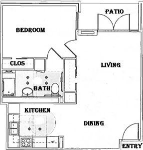 One Bedroom / One Bath - HC